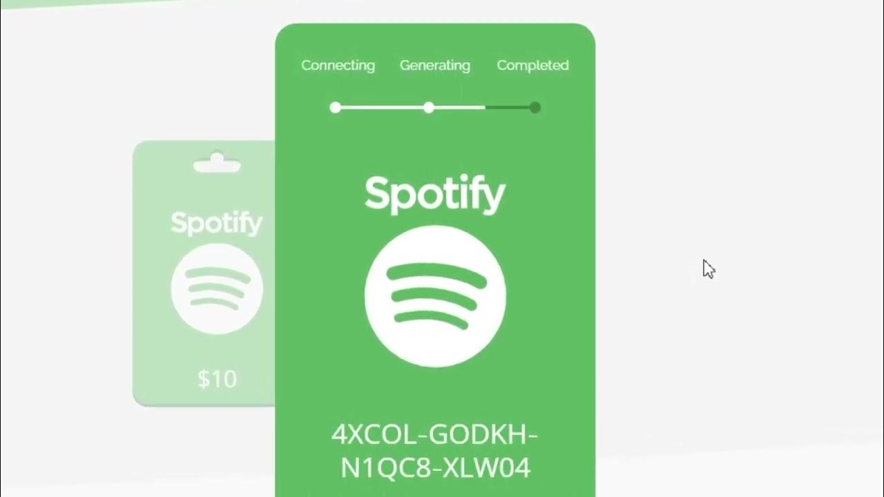 Free Spotify gift card codes / How to get Spotify promo code YouTube