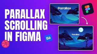 Create PARALLAX SCROLL EFFECT In Figma | Figma Tutorial