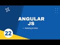 22.  Deleting Entries || Angular Js