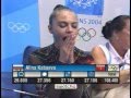 Alina Kabaeva (RUS) interview after the Olympic Games in Athens, 2004