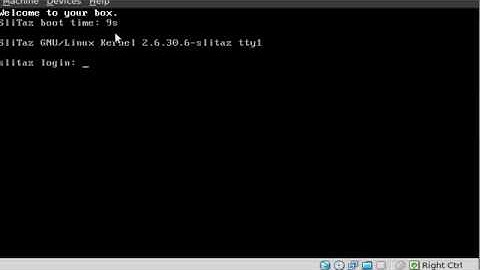 Slitaz 3 Text-Mode -Part #1 - The Install