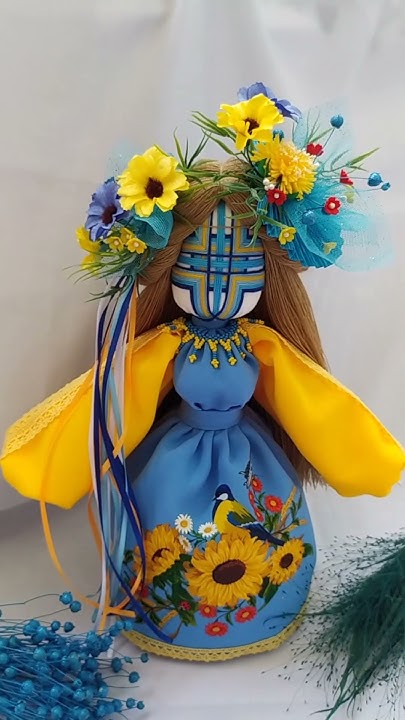 Мотанка Квіткова Українка. Берегиня. Патріотична лялька мотанка # ...