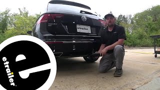 etrailer | Stealth Hitches Hidden Rack Receiver Installation  2021 Volkswagen Tiguan