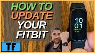 HOW TO UPDATE FITBIT FIRMWARE AND FITBIT APP (2024)? (Versa 3, Sense Charge, Inspire) [NEW FEATURES] screenshot 4