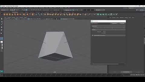 Autodesk Maya 2020, Target Weld (Vertex Merge)