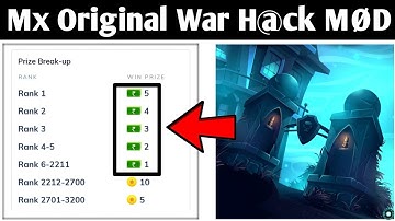 Mx Player Original Wars Game Trick 2021 || Mx Original Wars Game Autowin Trick || Official Gameplay