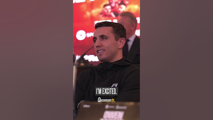 Dennis McCann fires exchanges with Brad Strand 👀