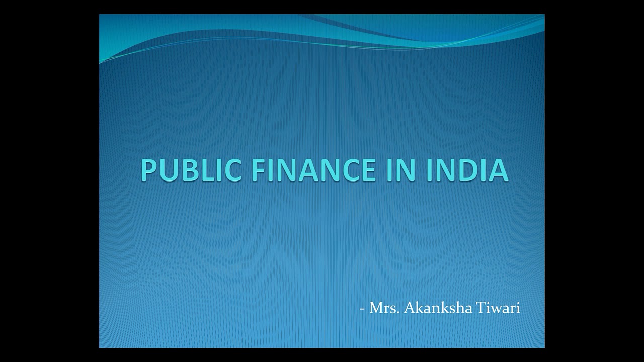Public finance