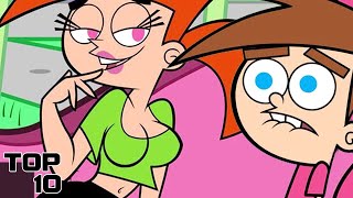 Top 10 Disturbing Nickelodeon Theories | Marathon