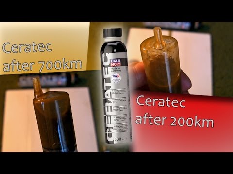 Ceratec Liqui Moly after 700km VS Ceratec Liqui Moly after 200km 