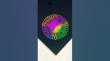 Trending Satisfying Spiro Art ASMR #relax #spirograph #satisfying #asmr #art #design #usa