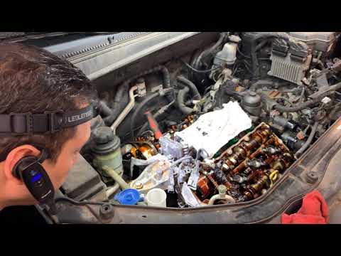 2010 Hyundai Santa Fe timing chains removal Part 2