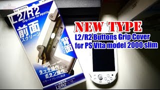 New type L2/R2 Buttons Grip Cover for PS Vita model 2000 slim