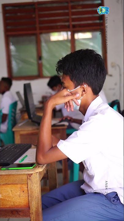 Pelaksanaan ANBK 2021 di SMA Muhammadiyah Maumere dengan mode Semi Online