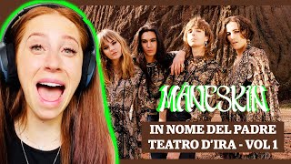 I REACTED TO IN NOME DEL PADRE BY MÅNESKIN // ESC 2021 WINNERS // TEATRO D'IRA - VOL1