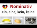 Deutsch lernen a1 ein eine kein keine im nominativ  schritte plus 1 lektion 3 b3