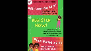DELF Junior &amp; Prim - July