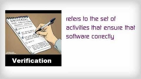 Validation & Verification