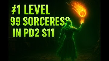 First to Level 99 Sorceress in Project Diablo 2 Season 11!