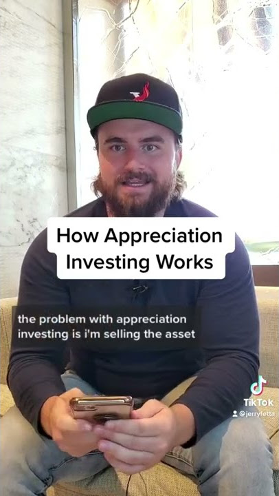 How #Appreciation #Investing works - This is what people do when they buy #Stocks & #Crypto