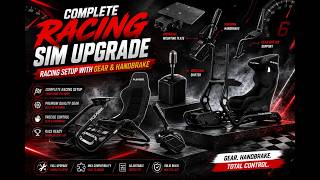 FANATEC GEAR SHIFTER AND HANDBRAKE SETUP #playseat #fanatec