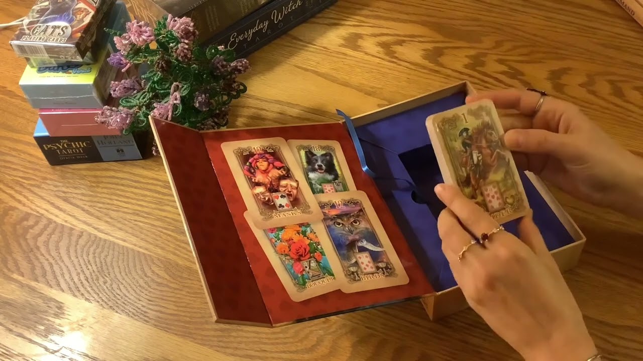 Unpacking and Review on Lustrous Lenormand New Release Cards Set