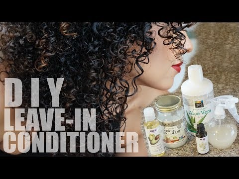 DIY LEAVE IN CONDITIONER | RisasRizos