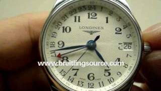 Longines Master Collection GMT 24hr Automatic Watch