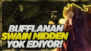 BUFFLANAN SWAİN MİDDEN YOK EDİYOR!? | ZOE'YE KARŞI OYNANIŞ! | CT MATCHUP ÖĞRETİCİ ORTA KORİDOR!!