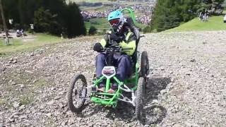 Avalon Extreme Team X Active Academy X Quadrix wheelchair mountainbike's