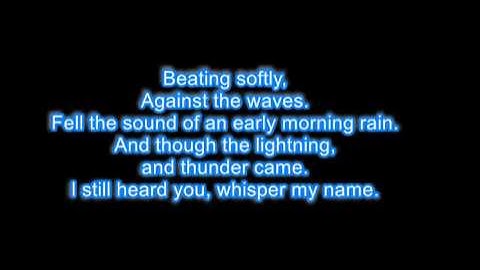 Randy Travis - Whisper my name LYRICS