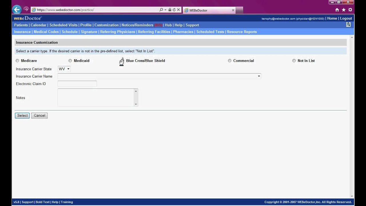 Adding a New Insurance Carrier Training Video.avi YouTube