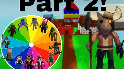 The random piggy skin and trap challenge part 2!