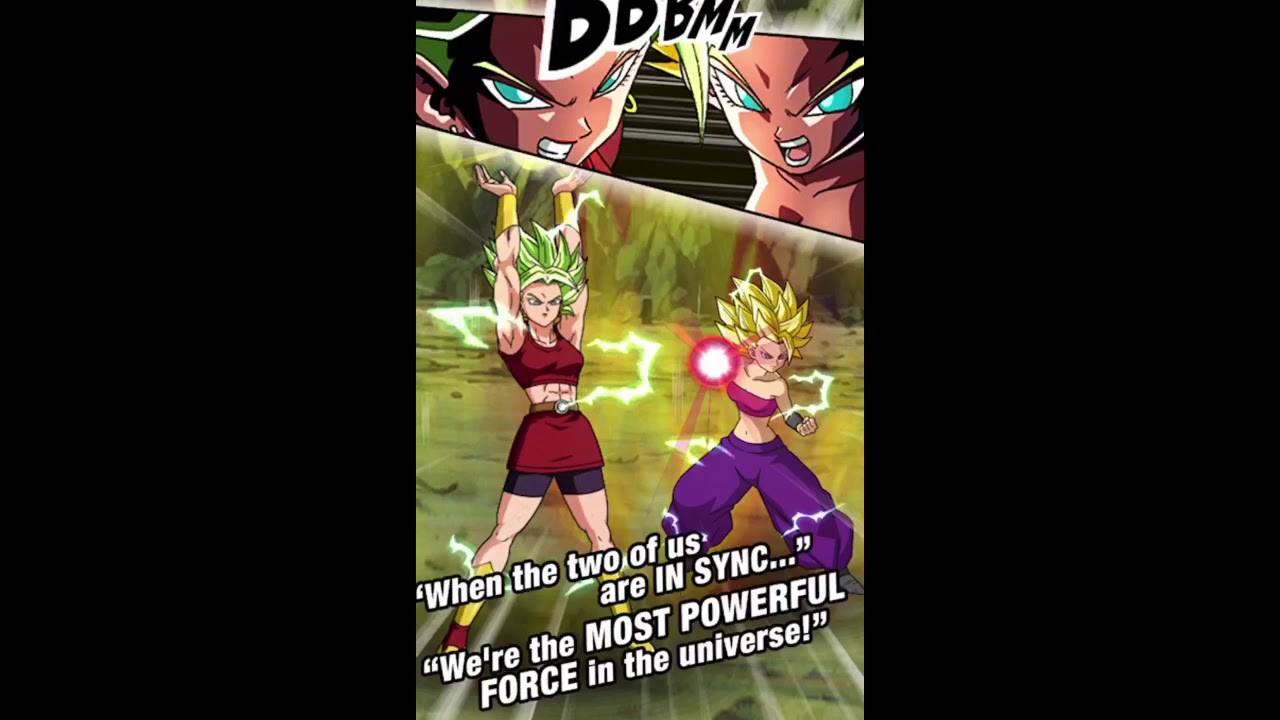 LR Caulifla and Kale supers Global Dokkan YouTube