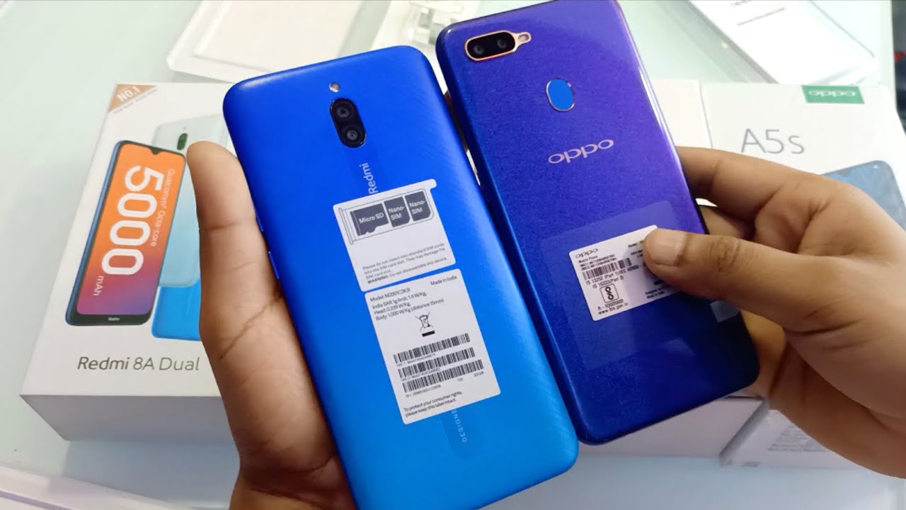 oppo-a5s-vs-redmi-8a-dual-unboxing-comparison-which-should-you-buy