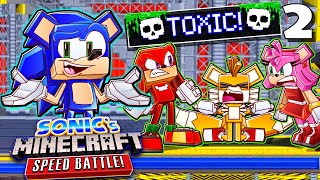 Sonic's Friends are TOXIC in MINECRAFT! - Sonic's Minecraft Speed Battle! [Ep. 2]