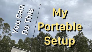 My HF Portable Setup in #Echuca 