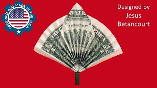 Easy MONEY Origami FAN LEAF 2 "INSTRUCTIONS"