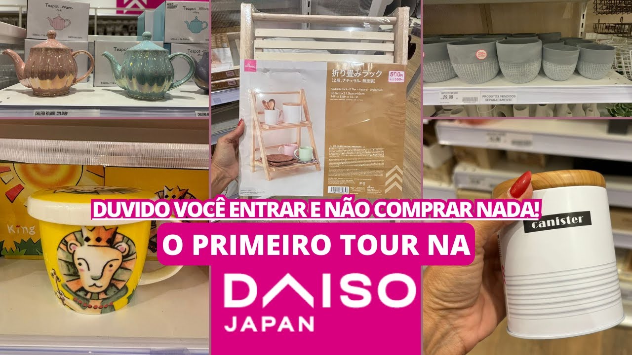 PRIMEIRO TOUR NA DAISO:  DUVIDO VOCÊ ENTRAR  E NÃO COMPRAR NADA!!