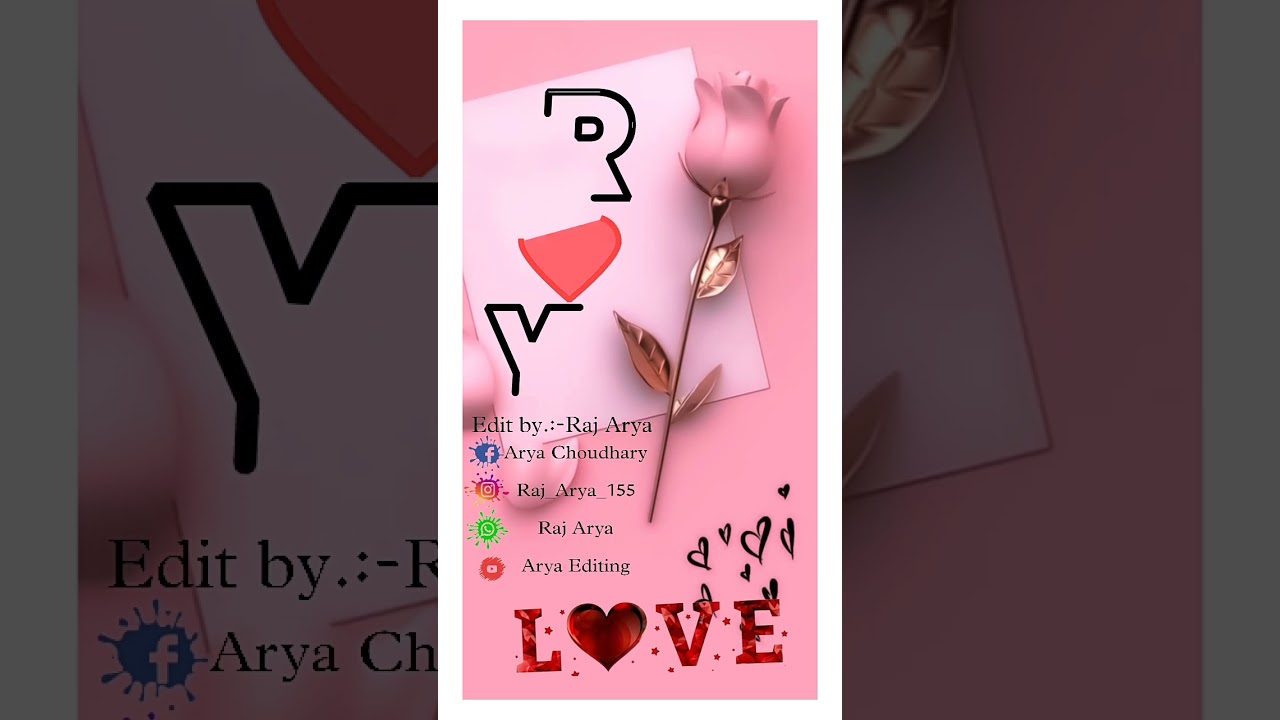 💞💖ll R Y ll 💞💖Name Status  Love Status  Letter Name Status 