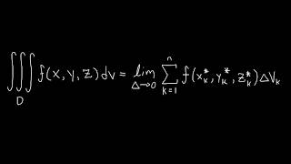 Triple Integrals and The 4th Dimension
