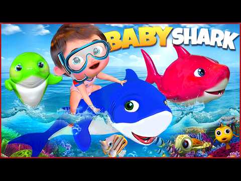 Baby Shark Happy Splash Song - Nursery Rhymes & Kids Songs By Coco Cartoon School Theater