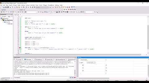 CodeBlocks: Using the Debugger