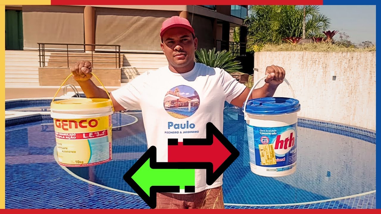 Aprenda a diferença do cloro hipoclorito de cálcio para o cloro estabilizado.