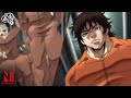 How Will Baki Escape From Prison? | Baki Hanma | Clip | Netflix Anime