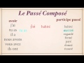 Урок французского языка. Passé Composé с avoir 1er groupe