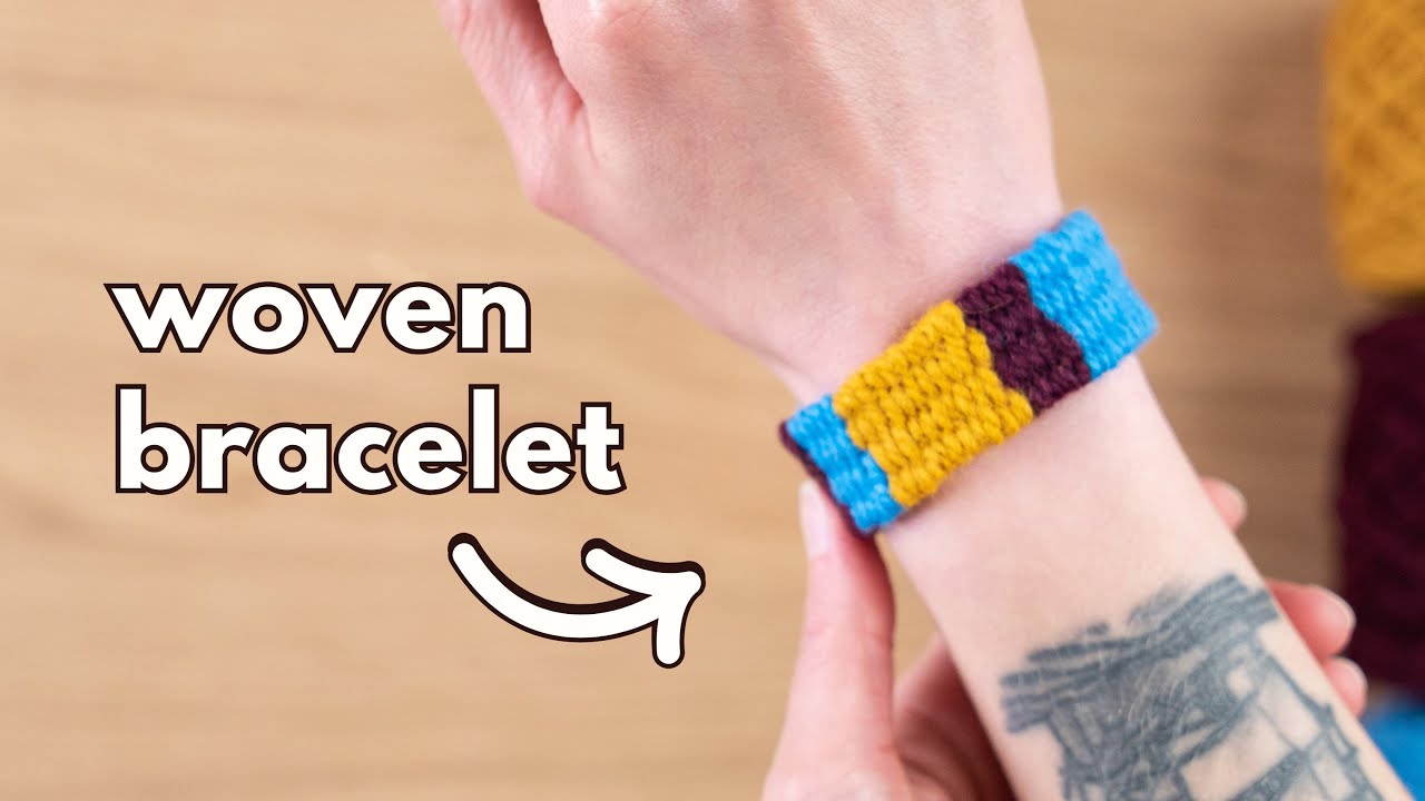 How to Weave a Colourful Bracelet!