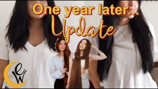 One Year Update After Completing Sarah Tran's Hair Growth Lab