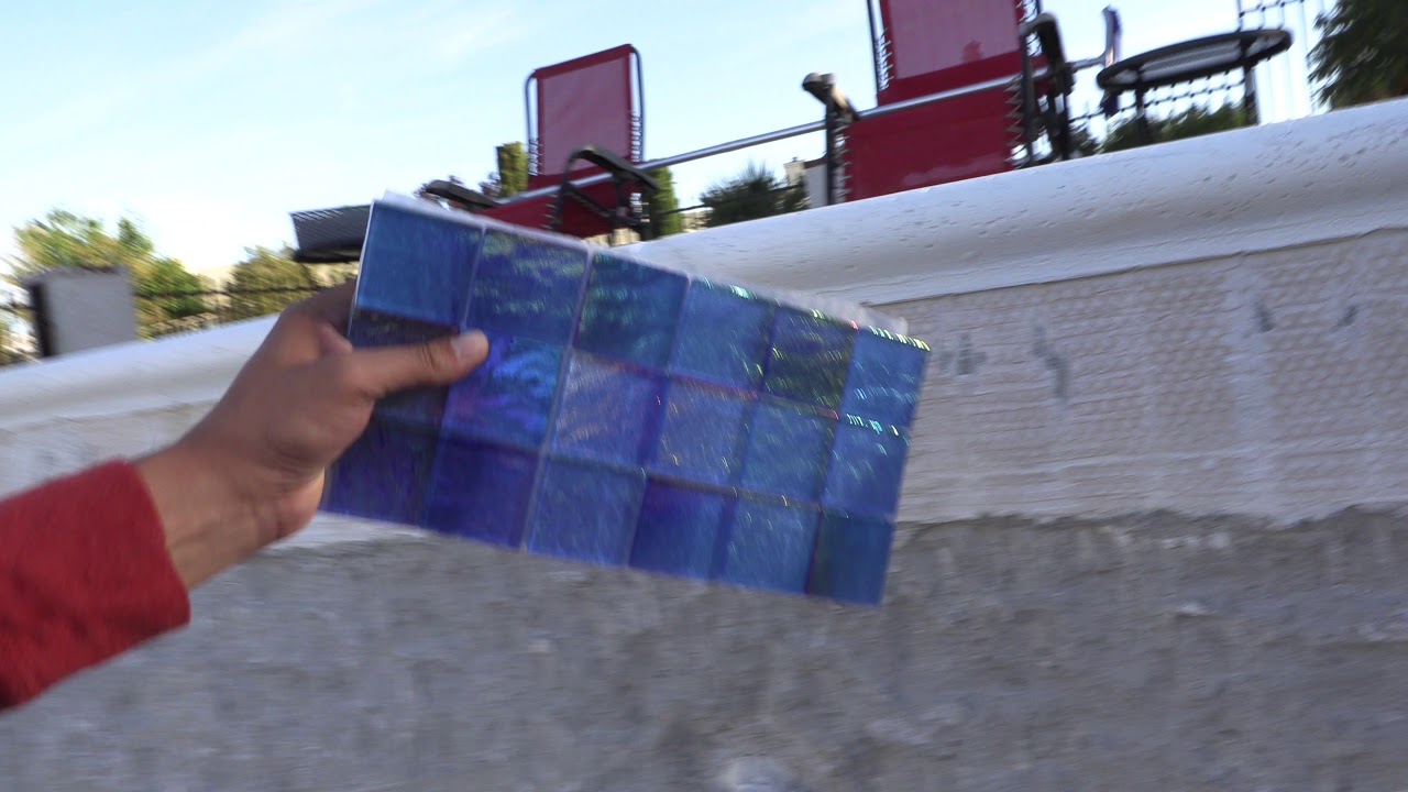 Pool Tile Installation - YouTube