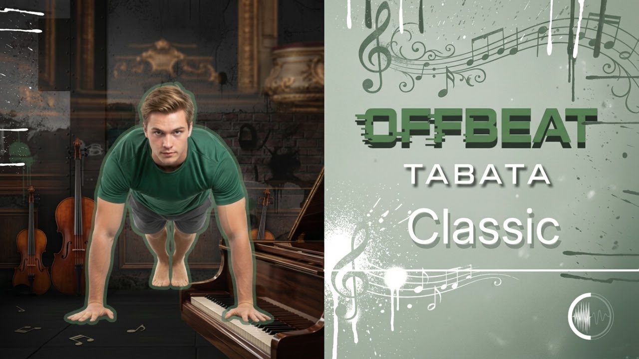 Classic Tabata Timer | 4 Minutes | 8 Rounds | Intermediate HIIT - YouTube